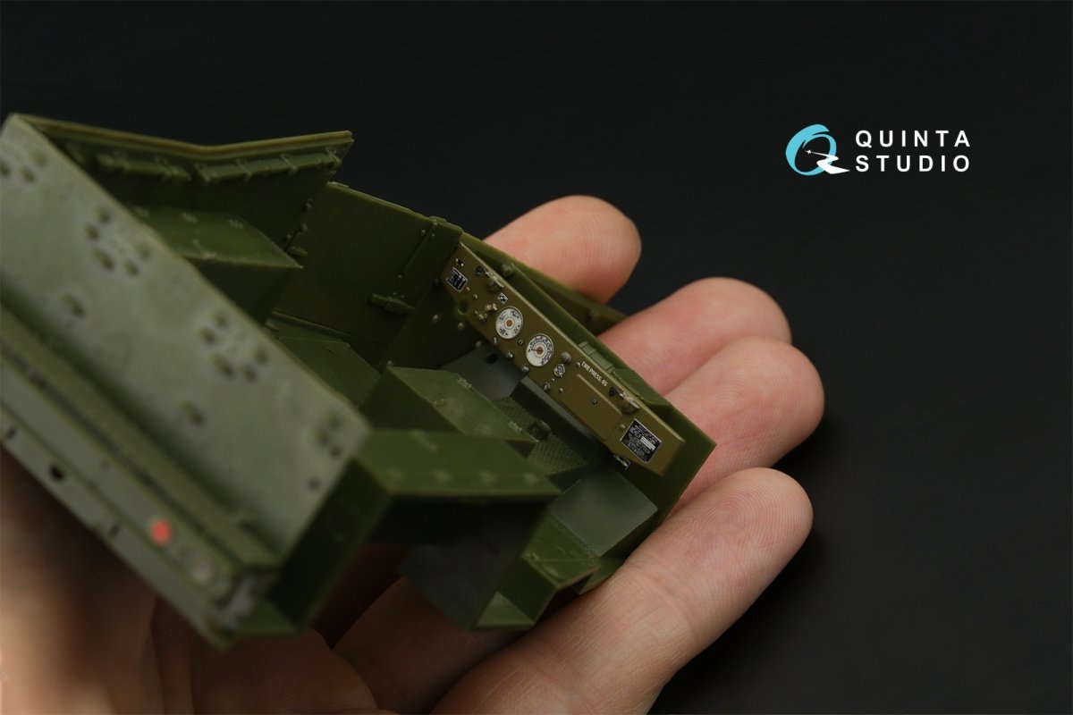 Quinta Studio QD35088 M3A1 Scout 3D-Printed &amp;amp; coloured Interior on decal paper (Zvezda) 1/35 – zdjęcie 6