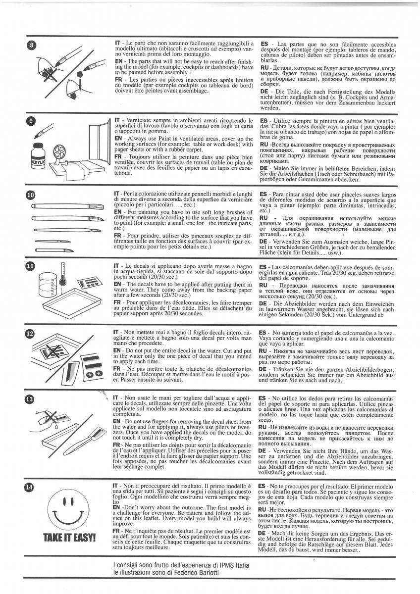 Italeri 72009 F-16 C/D Night Falcon - Complete Set For Modeling 1/72 – image 10