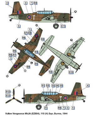 Dora Wings 72038 Vultee A-31 Vengeance 1/72 – zdjęcie 6