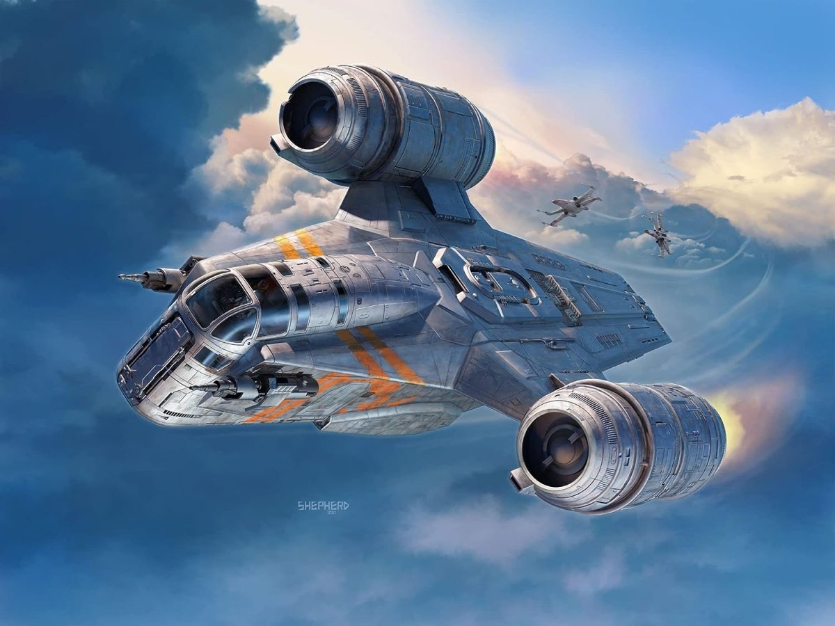 Revell 06788 The Mandalorian: Razor Crest Platinum Edition 1/72 – zdjęcie 2