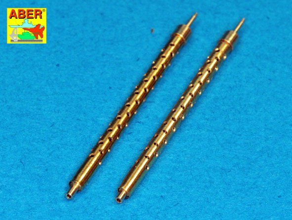 Aber A32013 Set of 2 barrels for 13,2 mm Japanese Type 3 aircraft machine guns used on Mitsubishi A6M5b/c, A6M7, A6M8 1/32 – zdjęcie 3