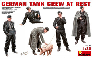MiniArt 35198 GERMAN TANK CREW AT REST 1/35