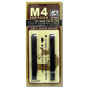 AFV Club 35099 American M4 Sherman VVSS Standard Chassis T62 TRACK 1/35