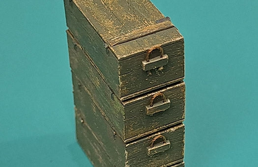 Eureka XXL - E-082 — Crates for 8cm Raketen-Vielfachwerfer 1/35 – zdjęcie 4