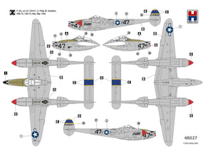Hobby 2000 48027 P-38J Lightning ETO 1944 (ACADEMY+ CARTOGRAF + MASKS) 1/48 – image 3