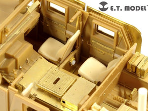 E.T. Model E35-076 US ARMY M1114 HUMVEE High Back Seats (For BRONCO Kit) 1/35 – zdjęcie 4