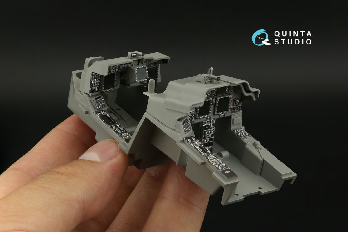 Quinta Studio QDS-35104 AH-64DI Saraf 3D-Printed &amp;amp; coloured Interior on decal paper (Takom) (Small version) 1/35 – zdjęcie 11
