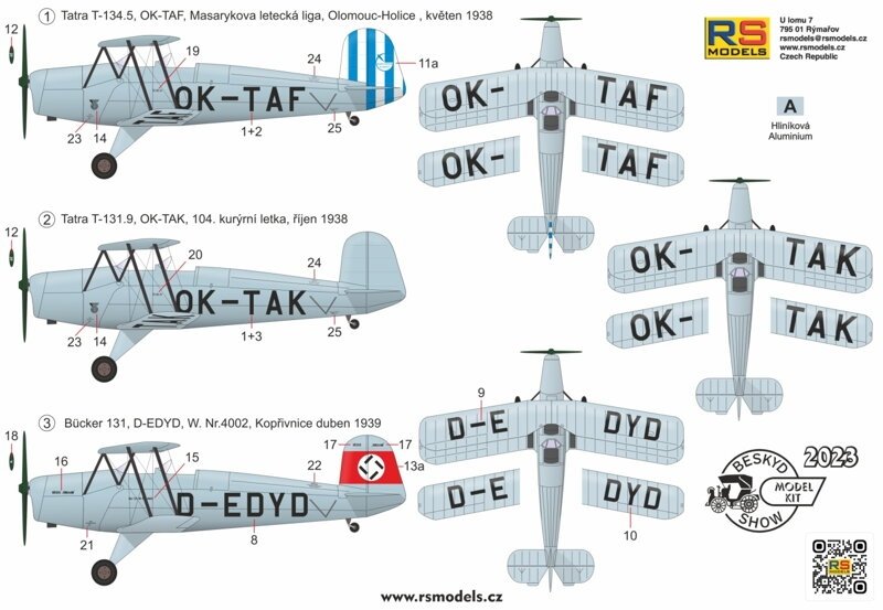 RS Models 94020 Bucker 131 / Tatra-131 1/72 – immagine 2
