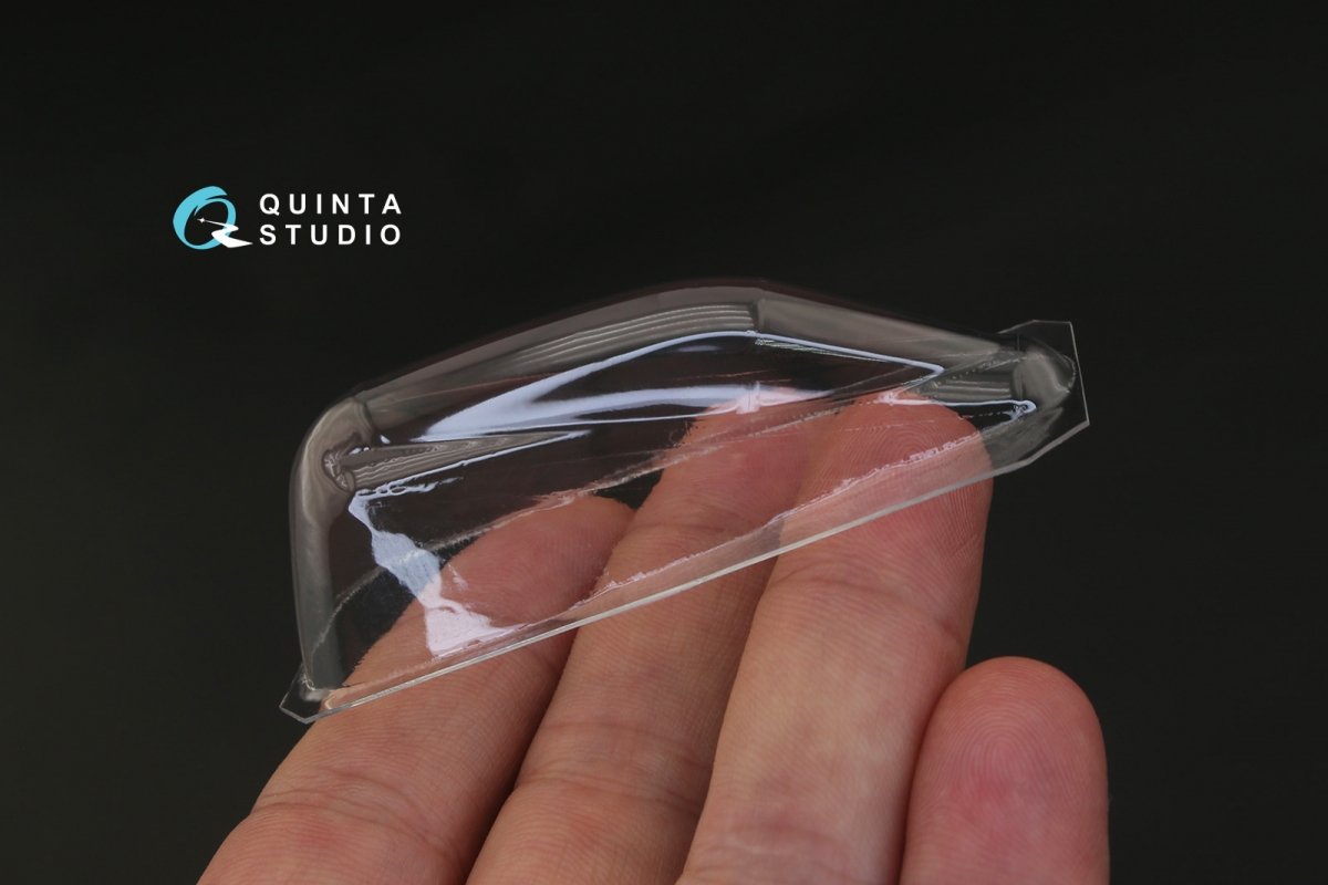 Quinta Studio QC48146 F-CK-1С vacuformed clear canopy (for AFV club kit) 1/48 – image 6