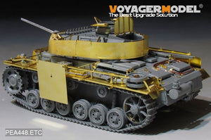 Voyager Model PEA448 WWII German Pz.Kpfw.III Ausf.M/N Additional Armour (For TAKOM) 1/35 – imagen 4