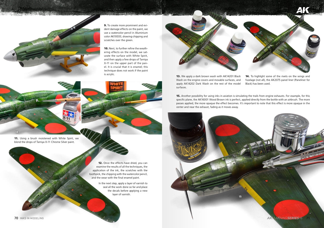 AK Interactive AK540 AK LEARNING 16: INKS IN MODELING (EN) – imagen 8