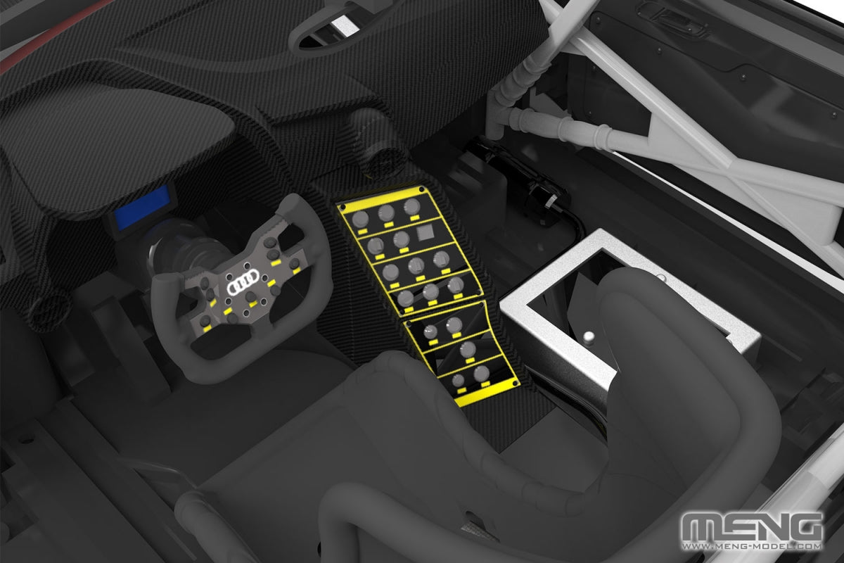 Meng Model CS-006 Audi R8 LMS GT3 (2019) 1/24 – zdjęcie 10