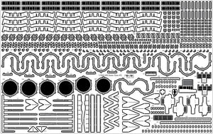 Pontos 35004F1 USS CV-10 Yorktown 1944 Detail Up Set 1/350 – zdjęcie 14