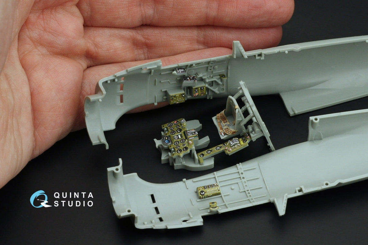 Quinta Studio QD48468 A6M2 Zero (Mitsubishi Prod.) 3D-Printed coloured Interior on decal paper (Academy) 1/48 – zdjęcie 10