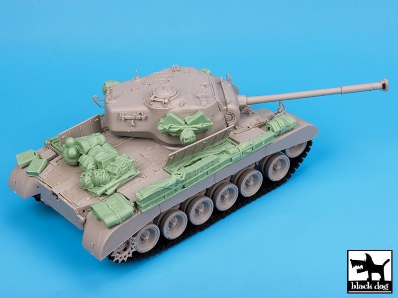 Black Dog T35060 US M -26 Pershing accesorie set 1/35 – zdjęcie 3