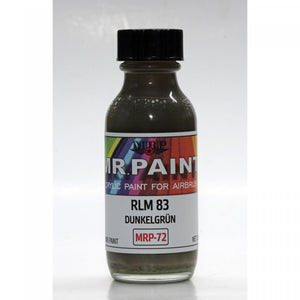MR. Paint MRP-072 RLM 83 Dunkelgrun WWII Germany 30ml – zdjęcie 2