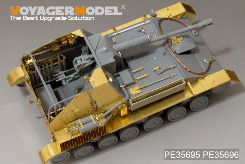 Voyager Model PE35695 WWII Russian SU-76 Self-Propeller Gun basic For MiniArt 35053 1/35 – zdjęcie 6