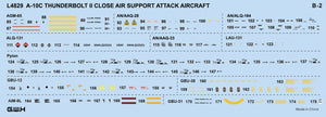Great Wall Hobby L4829 A-10C THUNDERBOLT II 1/48 – immagine 7