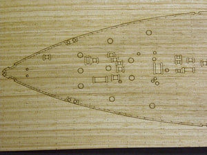 Pontos 35008WD1 HMS King George V Wooden Deck set 1/350 – zdjęcie 2