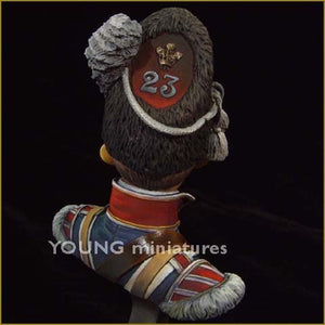 Young Miniatures YH1802 DRUMMER BOY 23RD FOOT ROYAL WELSH FUSILEERS 1/10 – zdjęcie 4