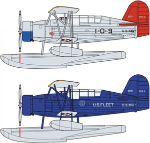 Hasegawa 02394 SOC-3 Seagull Seaplane Cuirassé USS Pennsylvania 1/72  – image 3