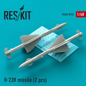 RESKIT RS48-0161 R-23R missile (2 pcs) 1/48