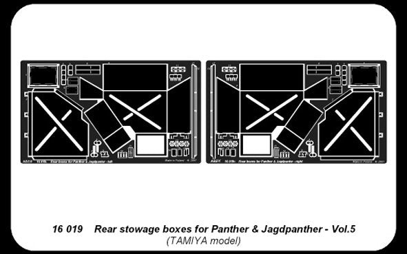 Aber 16019 Panther G - Vol.5 - Rear tool boxes 1/16 – zdjęcie 4