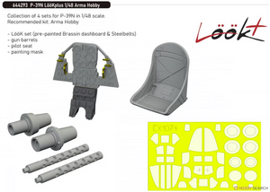 Eduard 644293 P-39N LooKplus detail set for Arma Hobby 1/48 – image 2