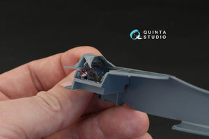 Quinta Studio QD48128 Fw 190 A-8/A-9 (R11) 3D-Printed &amp;amp; coloured Interior on decal paper (for Eduard kit) 1/48 – zdjęcie 3