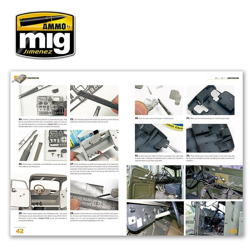 AMMO of Mig Jimenez 6150 ENCYCLOPEDIA OF ARMOR MODELLING TECHNIQUES VOL. 1 – CONSTRUCTION (English) – image 4