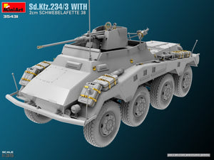MiniArt 35431 Sd.Kfz.234/3 With 2cm Schwebelafette 38 1/35 – zdjęcie 11