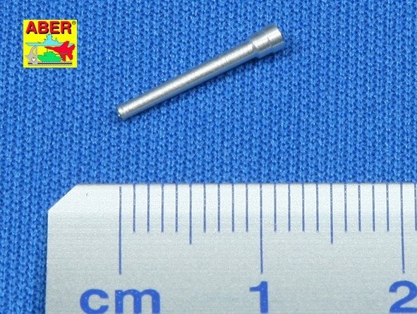 Aber 72L-29 37mm barrel for B-3, BT-2 tanks / Soviet 37mm tank barrel for B3, BT2 1/72 – image 2