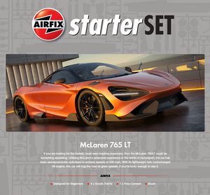 Airfix 55006 Starter Set McLaren 765LT 1/43