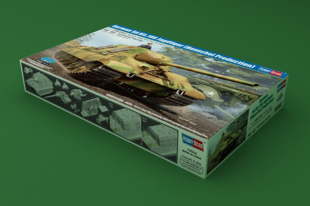 Hobby Boss 84562 German &amp;quot;Tiger&amp;quot; tank destroyer (Henschel type) 1/35 – image 2