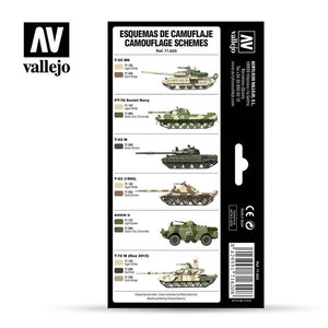 Vallejo 71620 Cold War &amp;amp; Modern Russian Desert Patterns 8x17ml – immagine 2