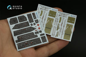 Quinta Studio QD35110 Mi-17 3D-Printed coloured Interior on decal paper (Trumpeter) 1/35 – zdjęcie 4