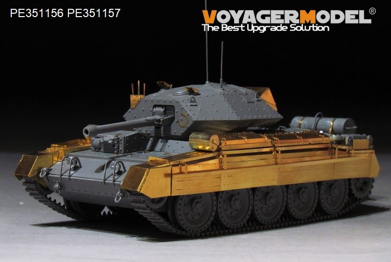Voyager Model PE351157 WWII UK Crusader Mk.III tank Fenders (For Boder BT-012) 1/35 – zdjęcie 2