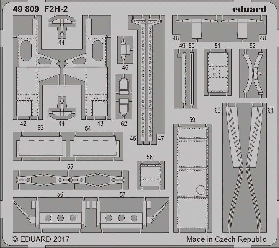 Eduard 49809 F2H-2 KITTY HAWK 1/48 – zdjęcie 2