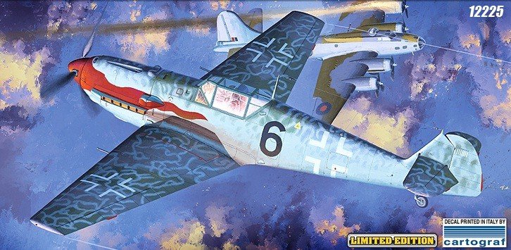 Academy 12225 MESSERSCHMITT Bf109T-2 1/48