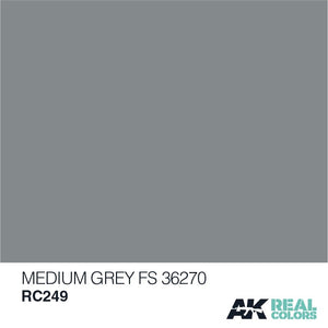 AK Interactive RC249 MEDIUM GREY FS 36270 10ML – zdjęcie 2