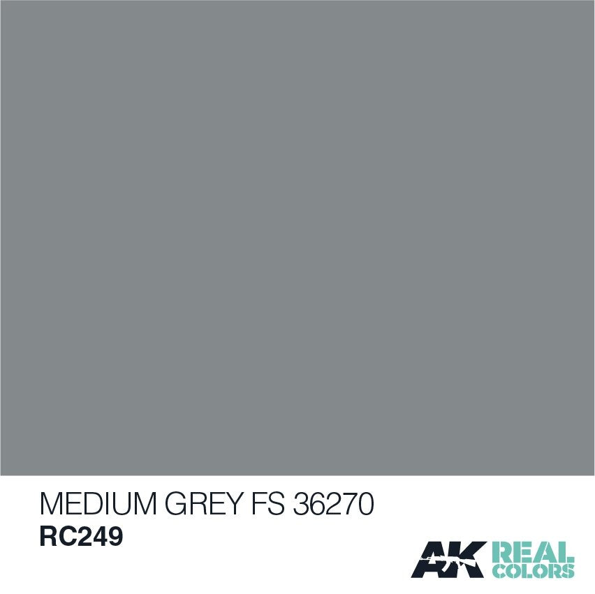AK Interactive RC249 MEDIUM GREY FS 36270 10ML – zdjęcie 2