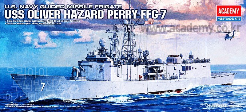 Academy 14102 USS Olivier Hazard Perry 1/350