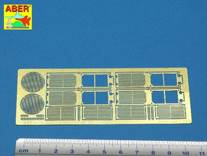 Aber 35G26 Grilles for german tank Standardpanzer E-75 or E-50 1/35 – zdjęcie 2