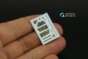 Quinta Studio QD72121 Hurricane Mk.II family 3D-Printed coloured Interior on decal paper (Arma Hobby) 1/72 – zdjęcie 9