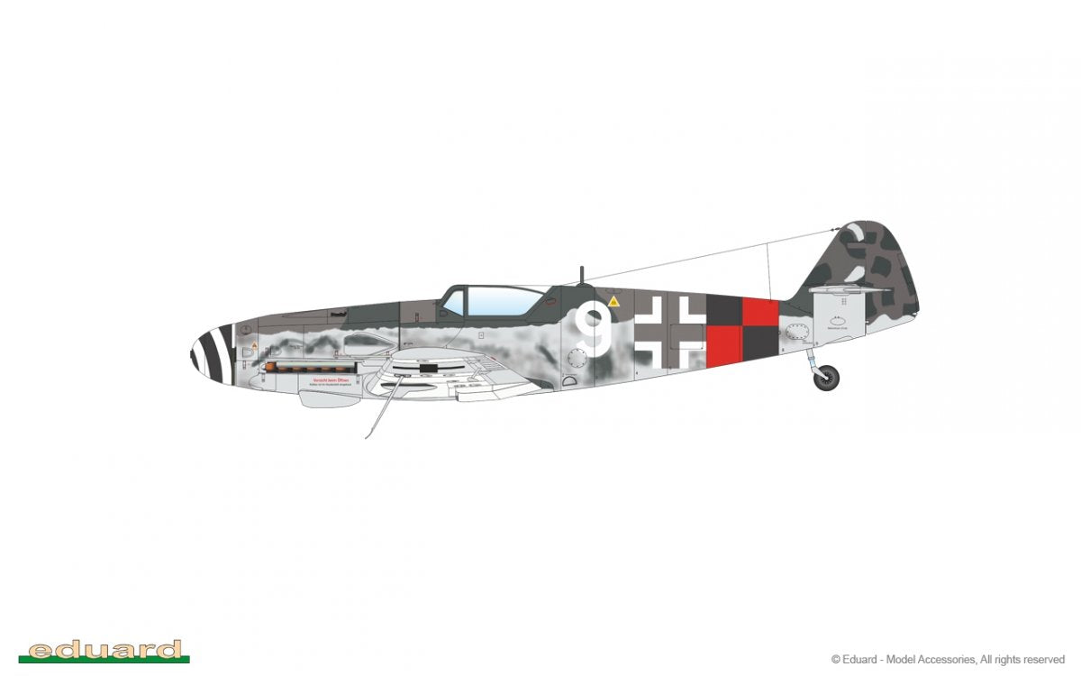 Eduard 82119 Bf 109G-10 Mtt Regensburg 1/48 – zdjęcie 6