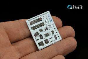 Quinta Studio QD48305 AV-8B Early 3D-Printed &amp;amp; coloured Interior on decal paper (Hasegawa) 1/48 – zdjęcie 3