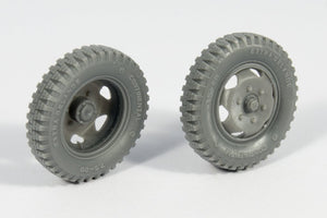 Panzer Art RE35-364 Mercedes 1500 late 6 holes road wheels (gelande pattern) 1/35