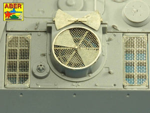 Aber 35G35 Grilles for Panther, Ausf.G; Jagdpanther, Ausf.G2 - Late Models for Takom 1/35 – image 8