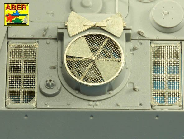 Aber 35G35 Grilles for Panther, Ausf.G; Jagdpanther, Ausf.G2 - Late Models for Takom 1/35 – image 8