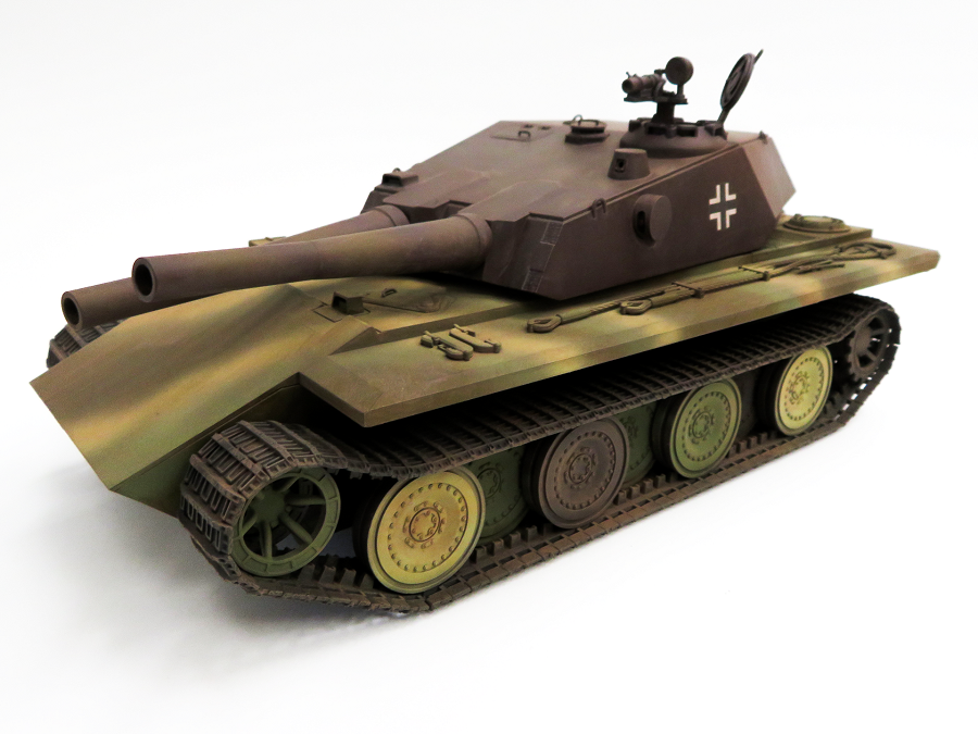 Modelcollect UA35011 Fist of war, WWII German E-60 heavy tank with twin 128mm assault guns 1/35 – zdjęcie 4